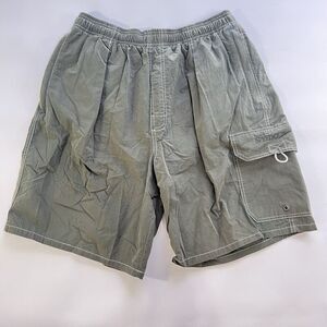 Speedo Mens Swim Trunks Small Swimwear Board Shorts Mesh Lined Stretch Waist